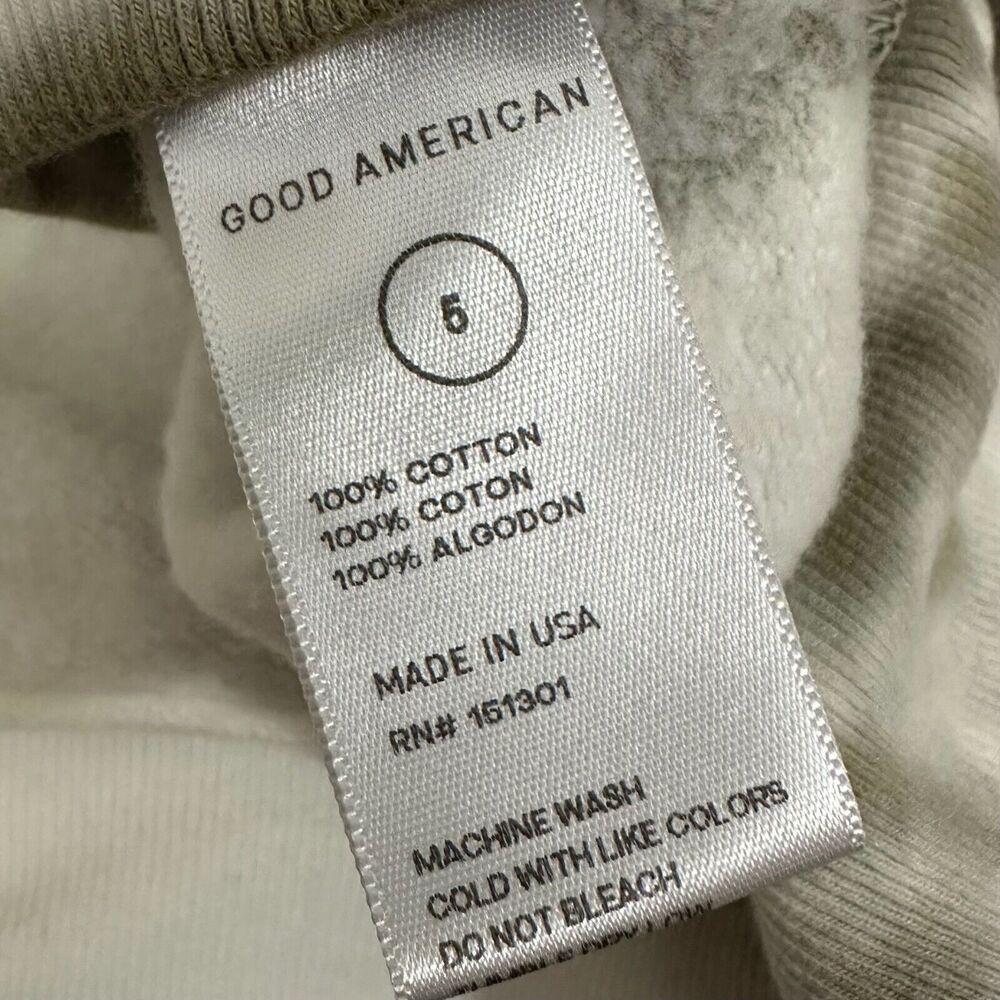 GOOD AMERICAN Boyfriend Sweatshirt Tie-Dye Pullover NWT - Picture 9 of 11